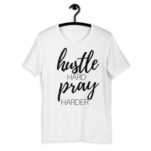 Hustle Hard Pray Harder Tee