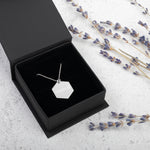 Engraved Genius Hexagon Chain Necklace